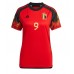 Billiga Belgien Romelu Lukaku #9 Hemma fotbollskläder Dam VM 2022 Kortärmad